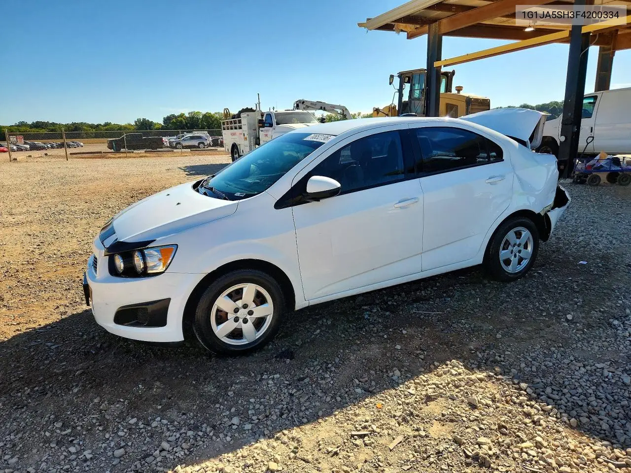 CHEVROLET SONIC 2015, VIN 1G1JA5SH3F4200334