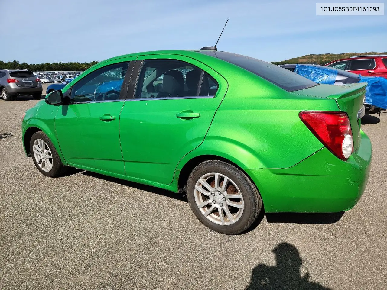 2015 CHEVROLET SONIC VIN 1G1JC5SB0F4161093 — фото 2