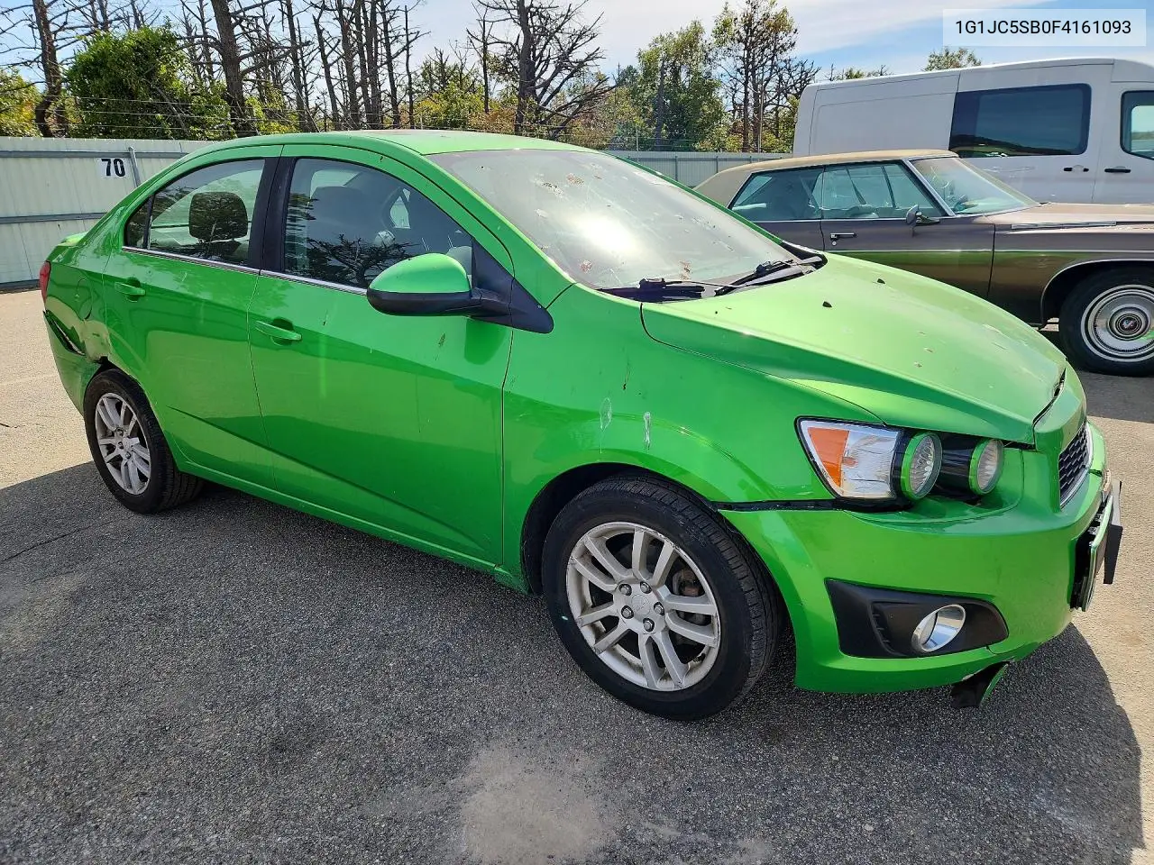 2015 CHEVROLET SONIC VIN 1G1JC5SB0F4161093 — фото 4