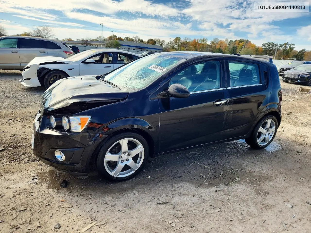 CHEVROLET SONIC 2016, VIN 1G1JE6SB0G4140813