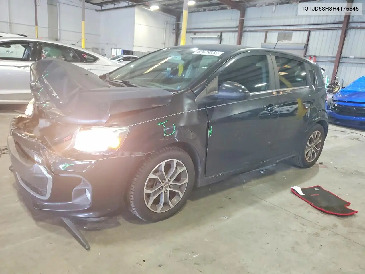 CHEVROLET SONIC 2017, VIN 1G1JD6SH8H4176645