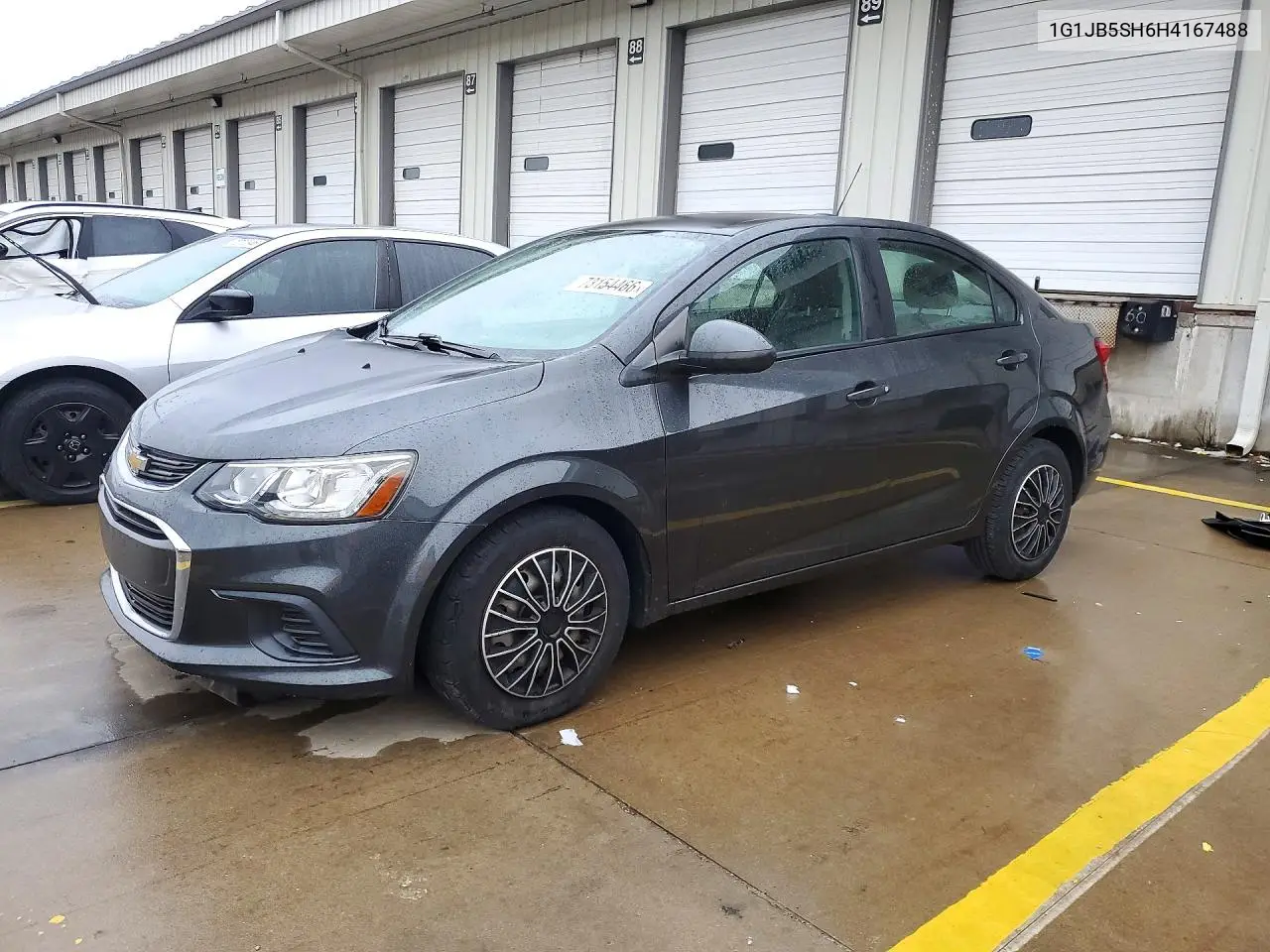CHEVROLET SONIC 2017, VIN 1G1JB5SH6H4167488