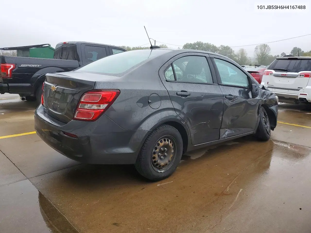 2017 CHEVROLET SONIC VIN 1G1JB5SH6H4167488 — фото 3