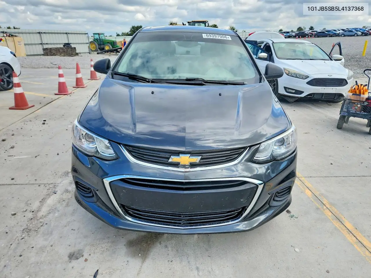 2020 CHEVROLET SONIC VIN 1G1JB5SB5L4137368 — фото 5
