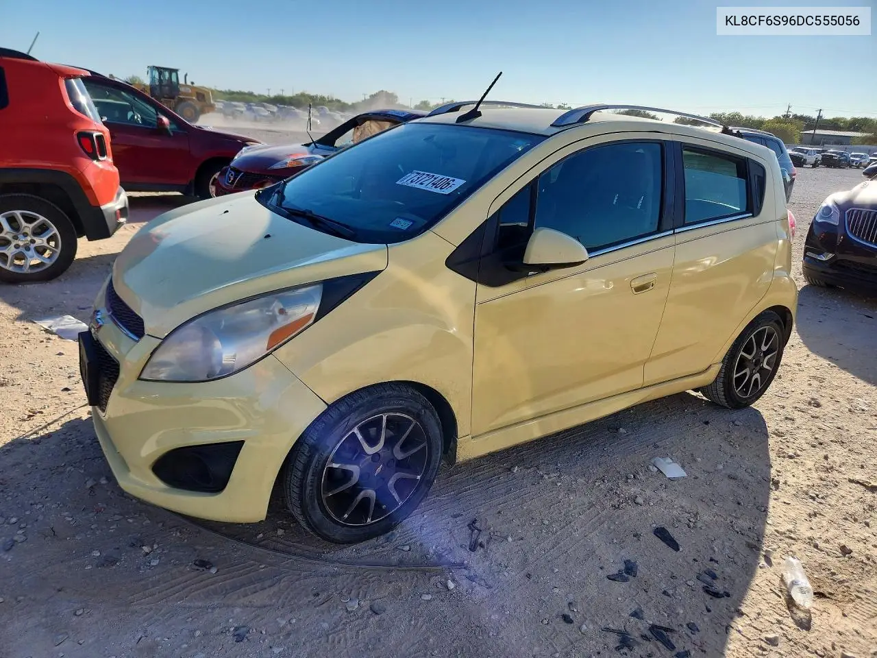 CHEVROLET SPARK 2013, VIN KL8CF6S96DC555056