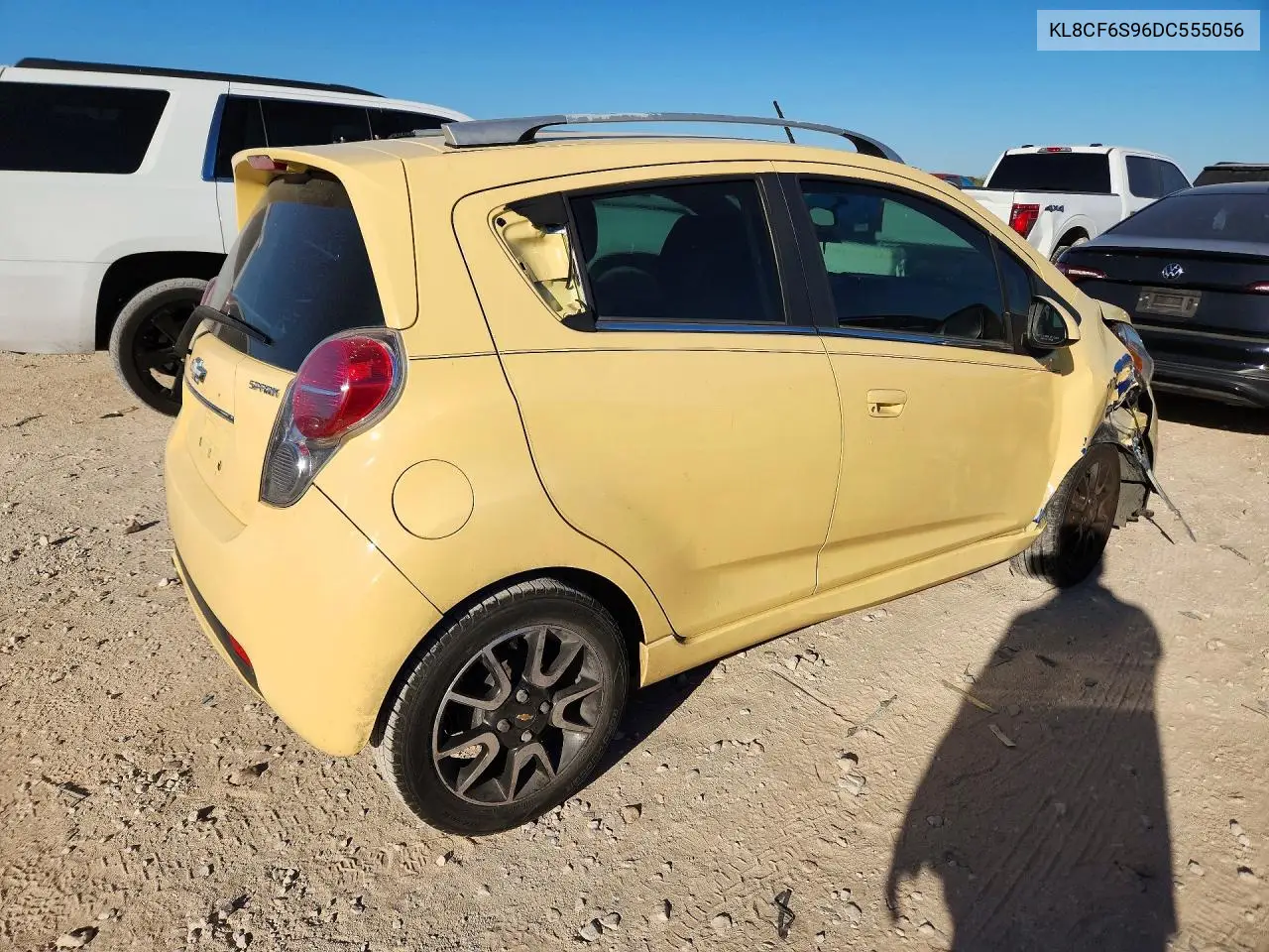2013 CHEVROLET SPARK VIN KL8CF6S96DC555056 — фото 3