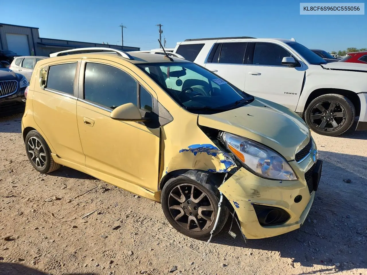 2013 CHEVROLET SPARK VIN KL8CF6S96DC555056 — фото 4