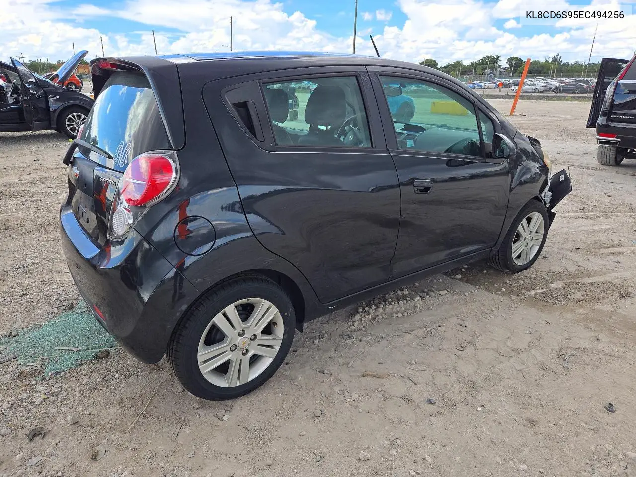 2014 CHEVROLET SPARK VIN KL8CD6S95EC494256 — фото 3