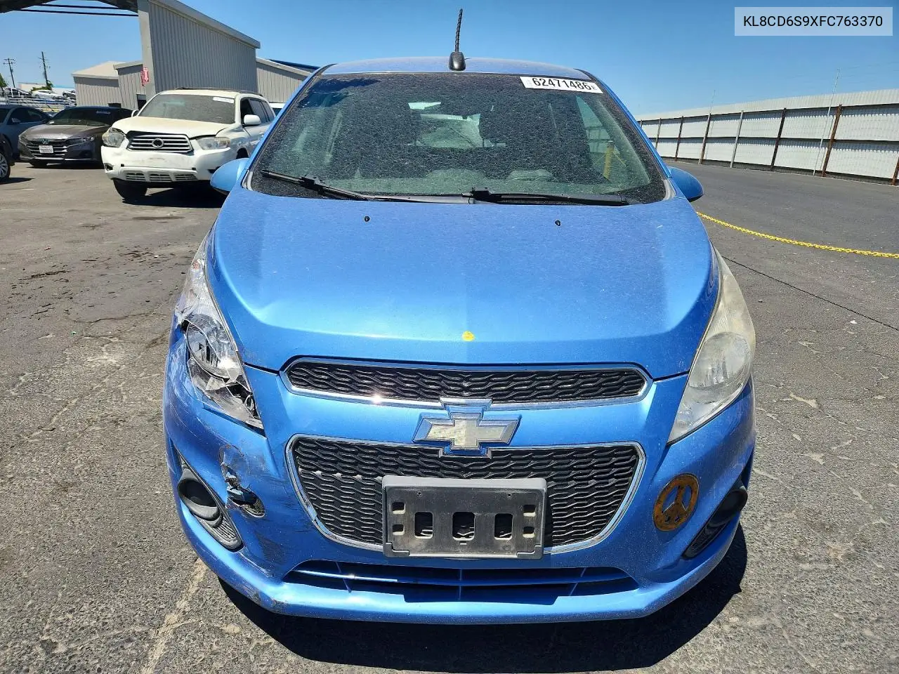 2015 CHEVROLET SPARK VIN KL8CD6S9XFC763370 — фото 5