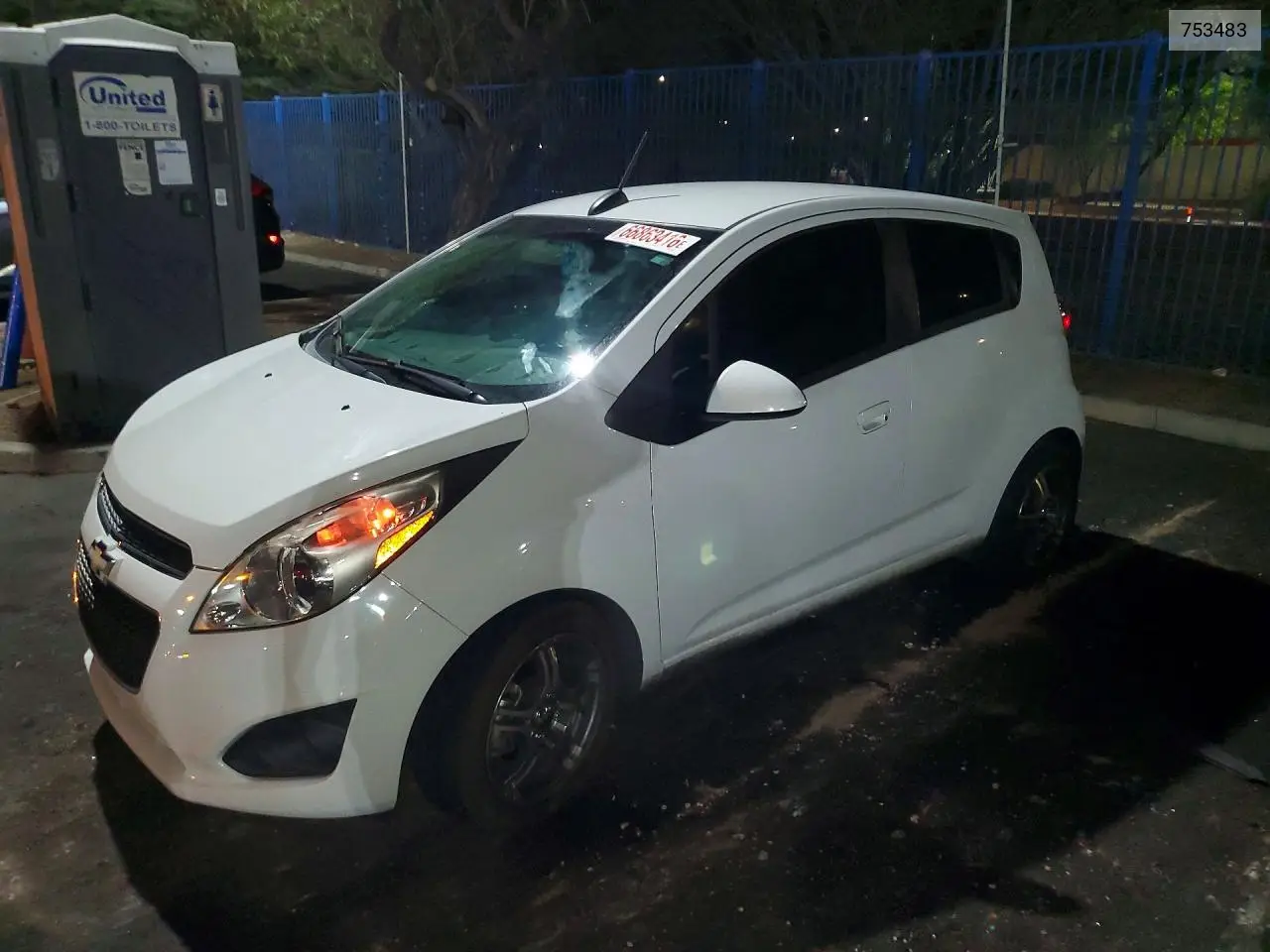 CHEVROLET SPARK 2015, VIN KL8CD6S96FC753483