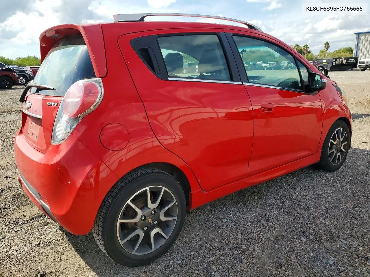2015 CHEVROLET SPARK VIN KL8CF6S95FC765666 — фото 3