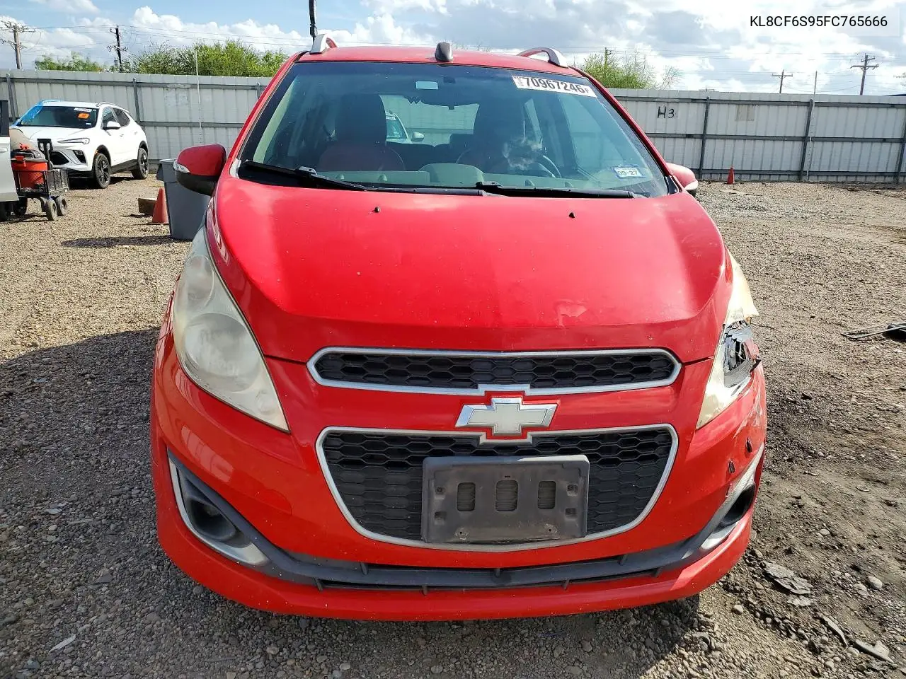 2015 CHEVROLET SPARK VIN KL8CF6S95FC765666 — фото 5