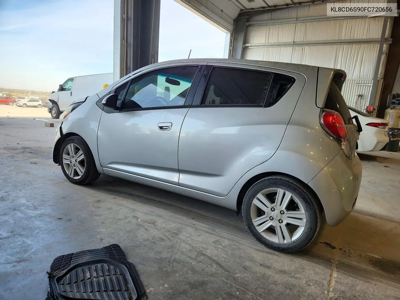 2015 CHEVROLET SPARK VIN KL8CD6S90FC720656 — фото 2