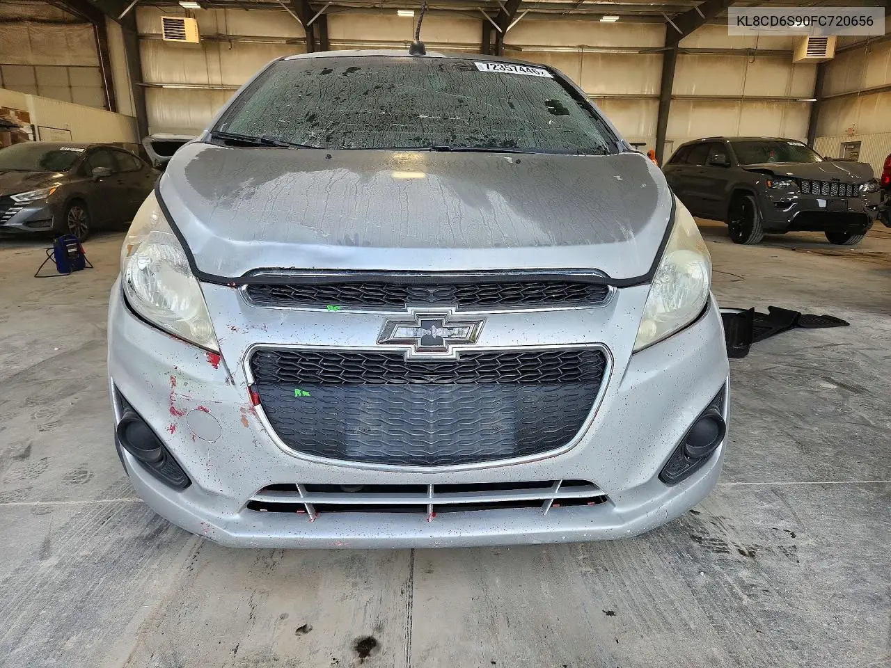 2015 CHEVROLET SPARK VIN KL8CD6S90FC720656 — фото 5
