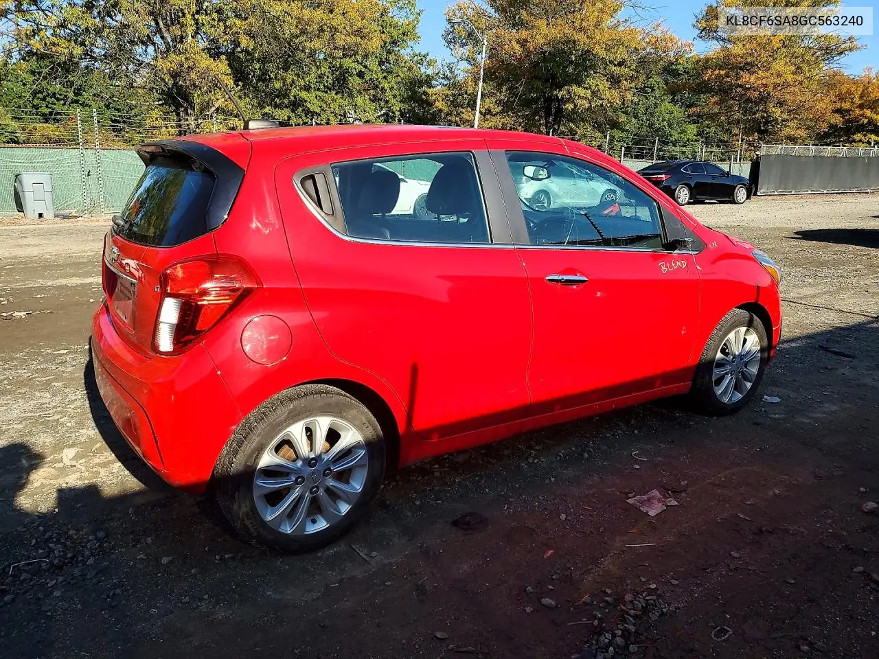 2016 CHEVROLET SPARK VIN KL8CF6SA8GC563240 — фото 3