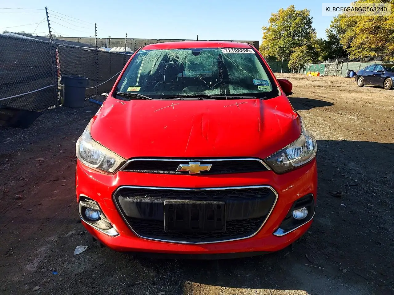 2016 CHEVROLET SPARK VIN KL8CF6SA8GC563240 — фото 5