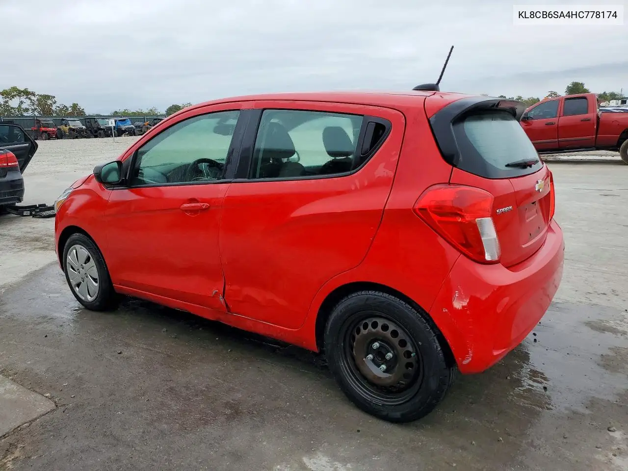2017 CHEVROLET SPARK VIN KL8CB6SA4HC778174 — фото 2