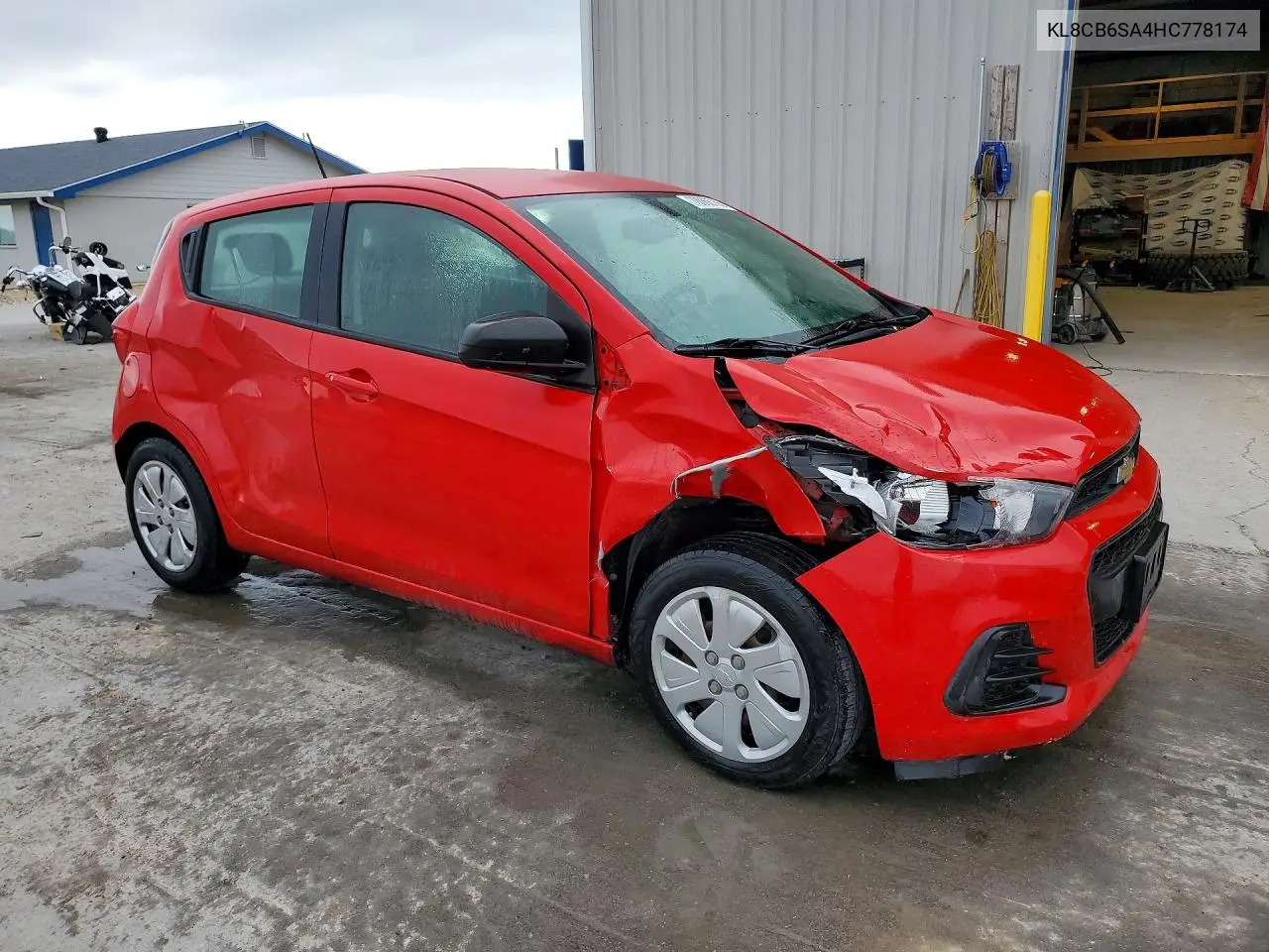 2017 CHEVROLET SPARK VIN KL8CB6SA4HC778174 — фото 4