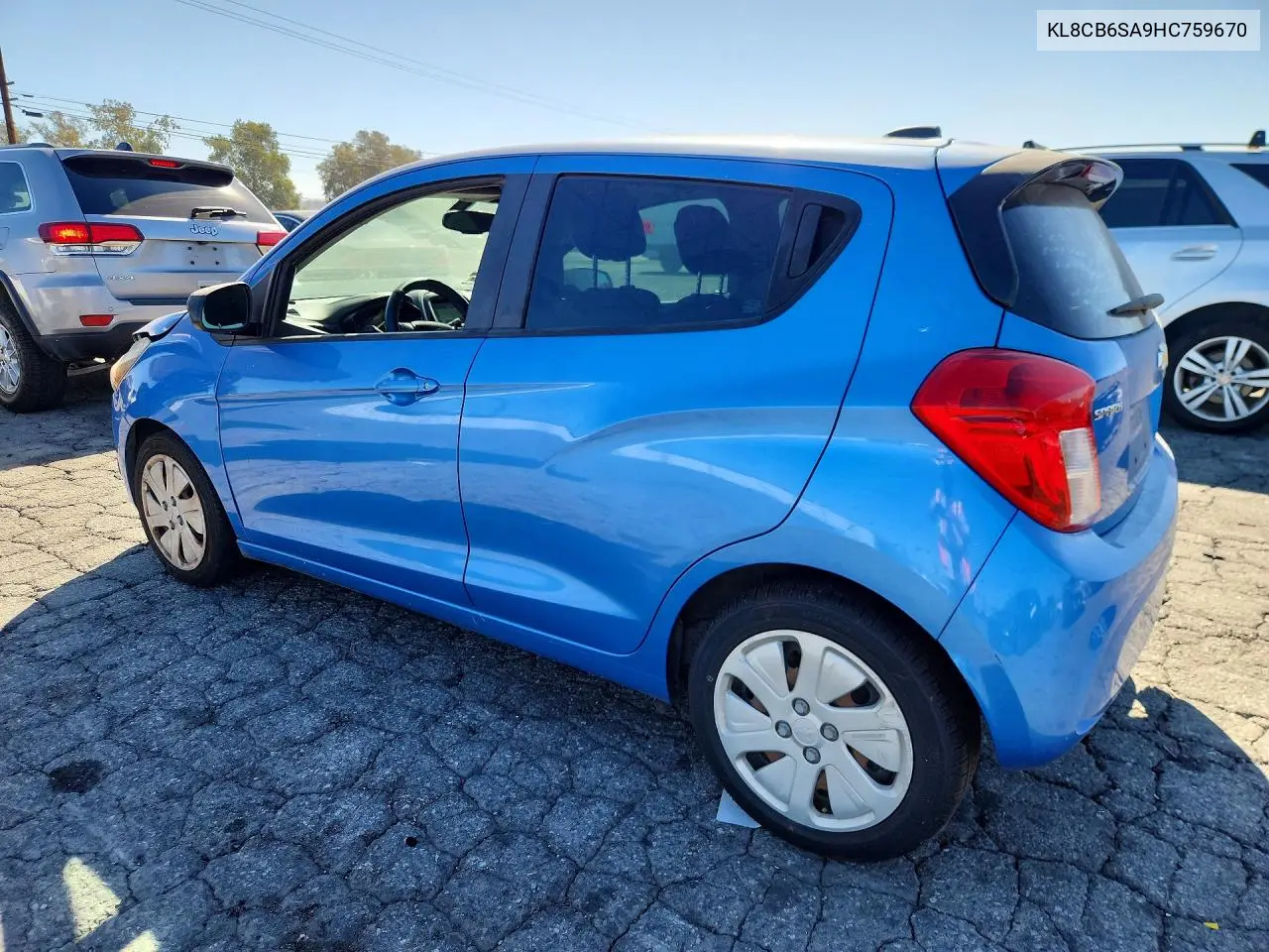 2017 CHEVROLET SPARK VIN KL8CB6SA9HC759670 — фото 2