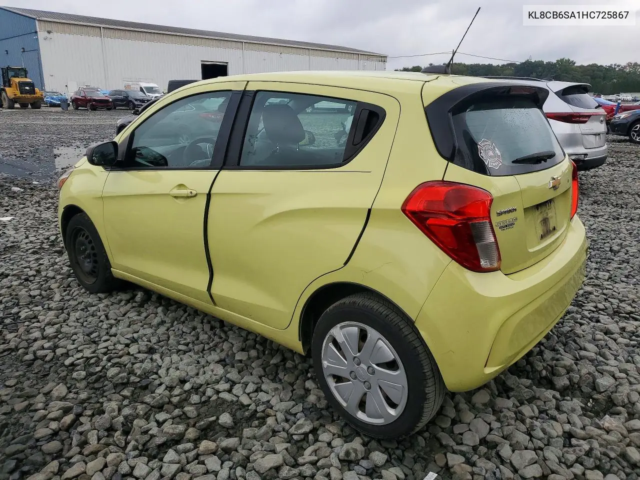 2017 CHEVROLET SPARK VIN KL8CB6SA1HC725867 — фото 2