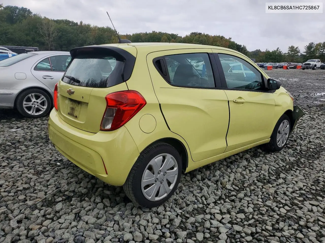2017 CHEVROLET SPARK VIN KL8CB6SA1HC725867 — фото 3