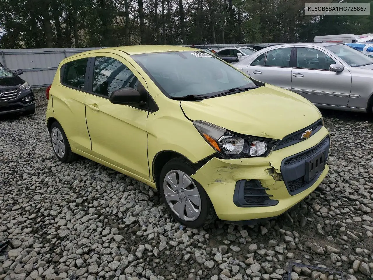 2017 CHEVROLET SPARK VIN KL8CB6SA1HC725867 — фото 4