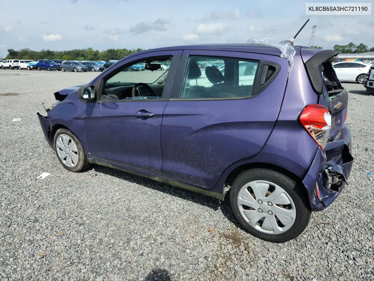 2017 CHEVROLET SPARK VIN KL8CB6SA3HC721190 — фото 2