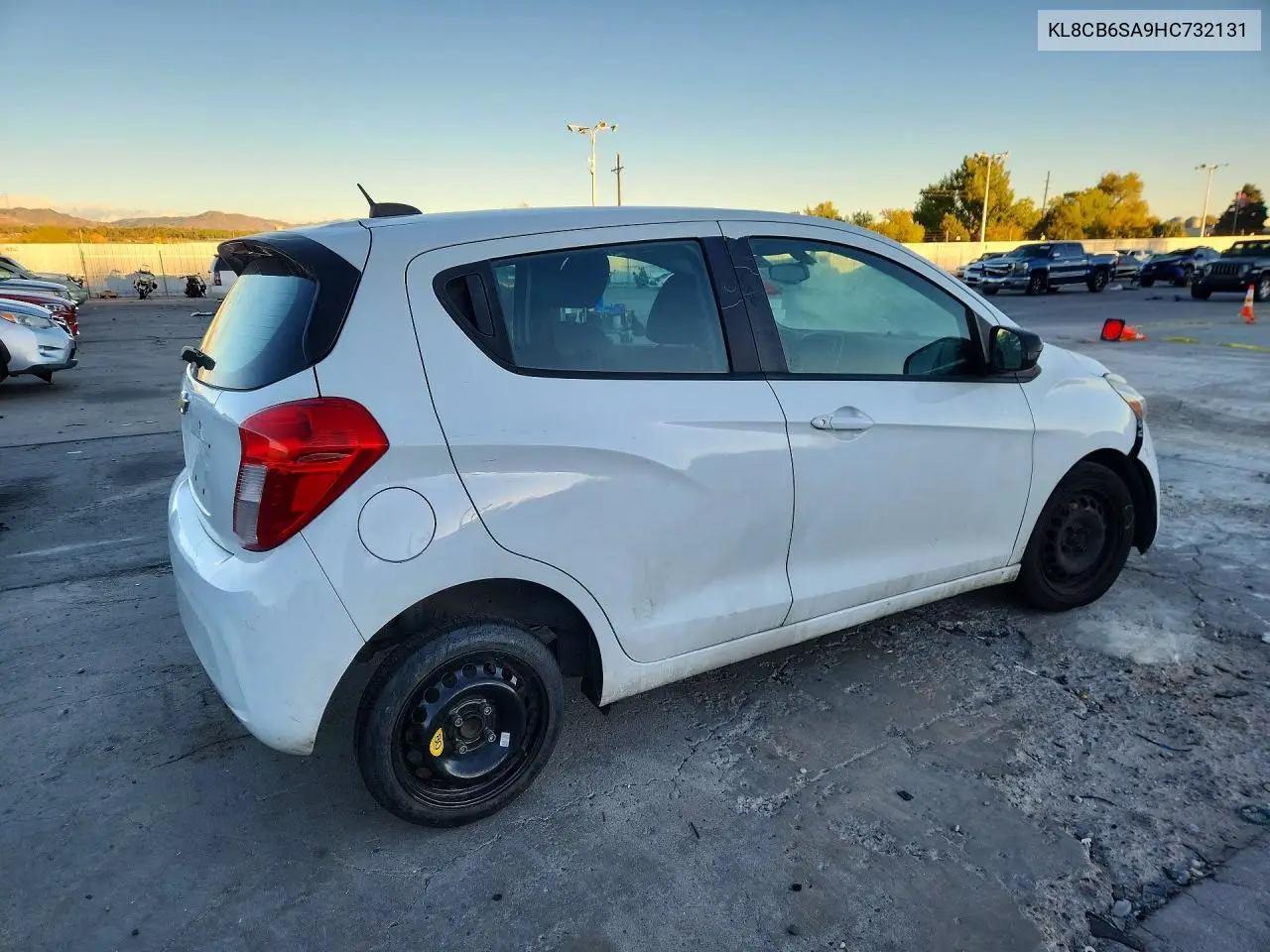 2017 CHEVROLET SPARK VIN KL8CB6SA9HC732131 — фото 3