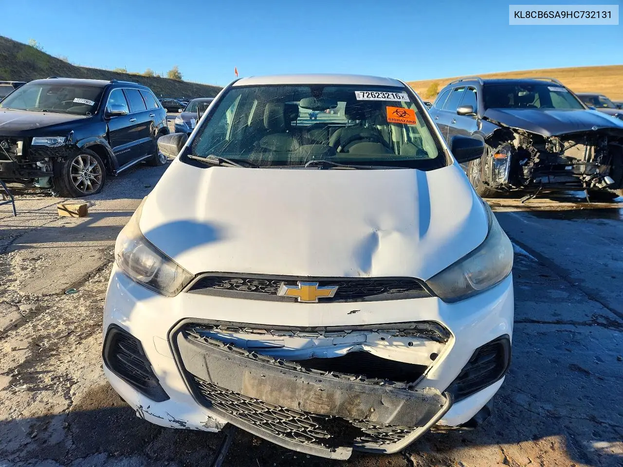 2017 CHEVROLET SPARK VIN KL8CB6SA9HC732131 — фото 5