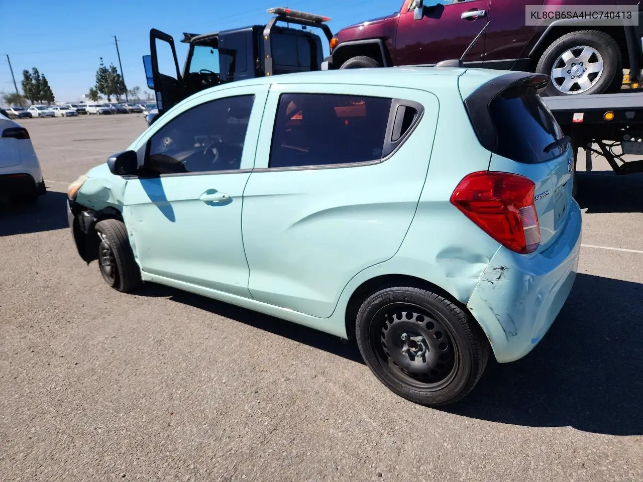 2017 CHEVROLET SPARK VIN KL8CB6SA4HC740413 — фото 2