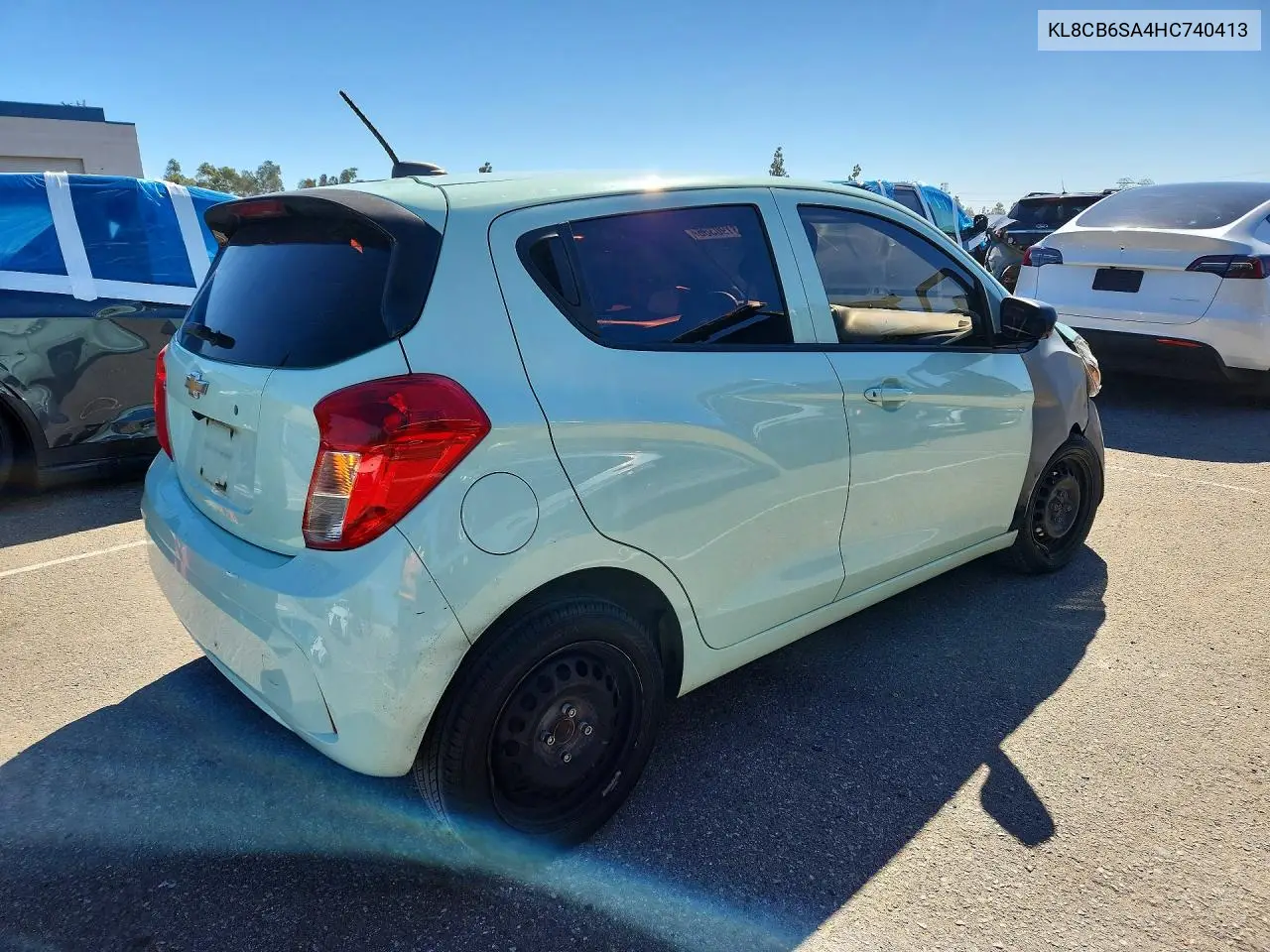 2017 CHEVROLET SPARK VIN KL8CB6SA4HC740413 — фото 3