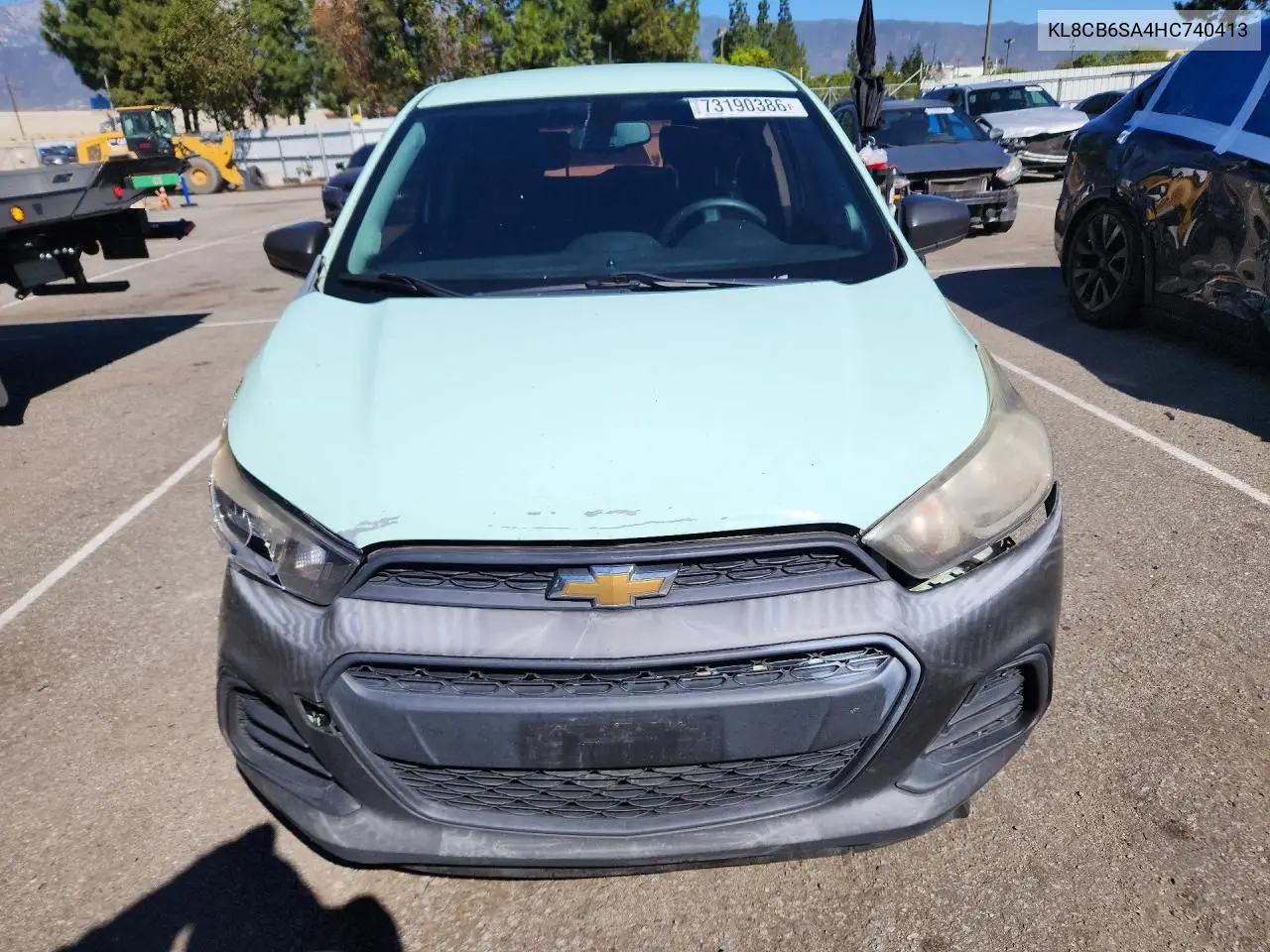 2017 CHEVROLET SPARK VIN KL8CB6SA4HC740413 — фото 5