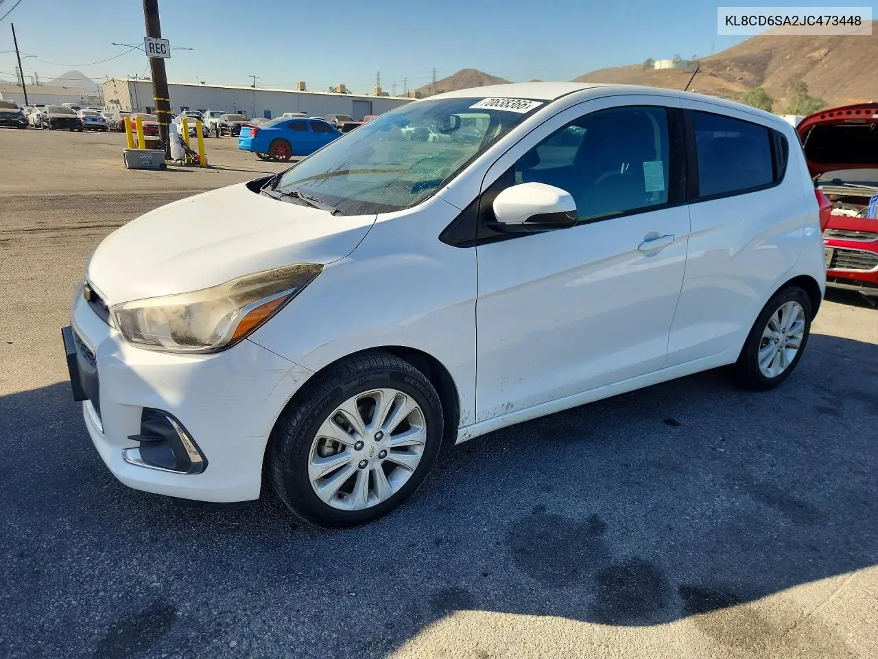 CHEVROLET SPARK 2018, VIN KL8CD6SA2JC473448