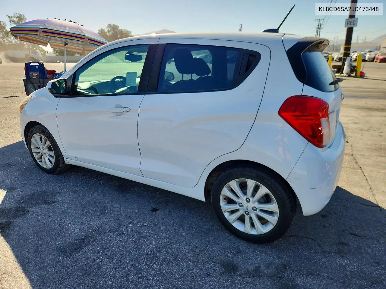 2018 CHEVROLET SPARK VIN KL8CD6SA2JC473448 — фото 2
