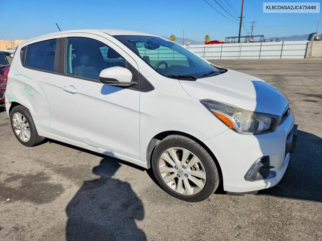 2018 CHEVROLET SPARK VIN KL8CD6SA2JC473448 — фото 4