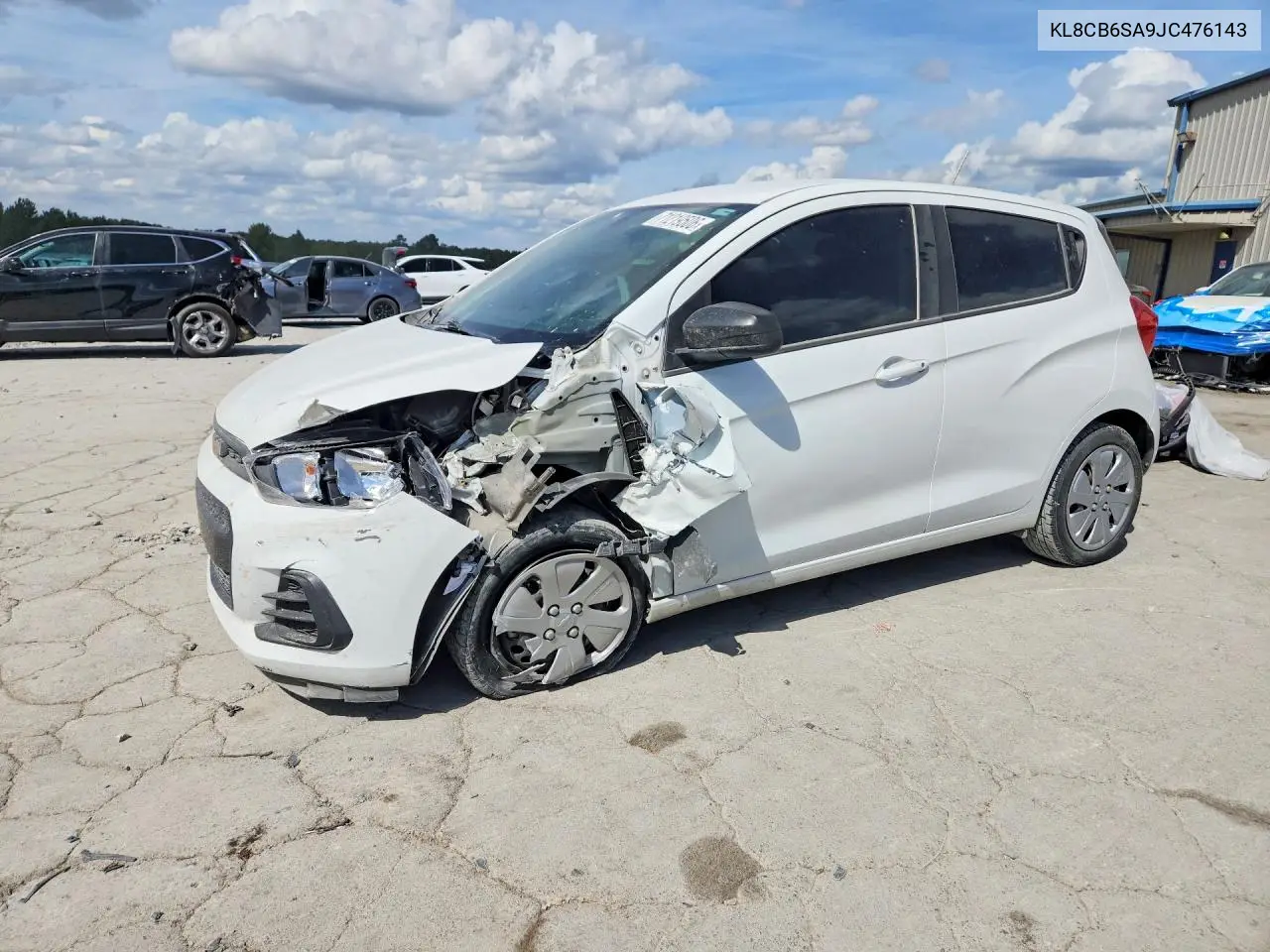 CHEVROLET SPARK 2018, VIN KL8CB6SA9JC476143