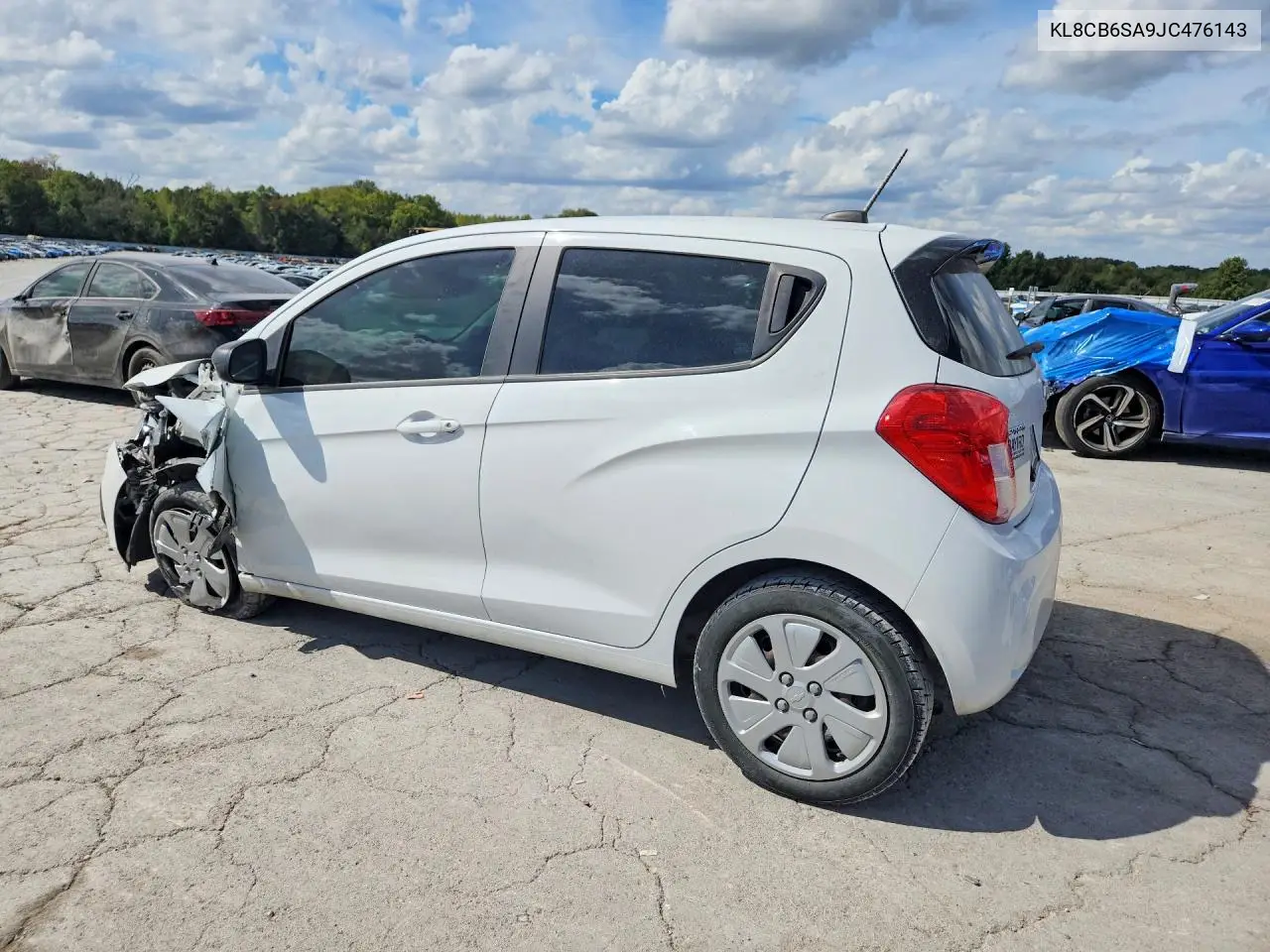 2018 CHEVROLET SPARK VIN KL8CB6SA9JC476143 — фото 2