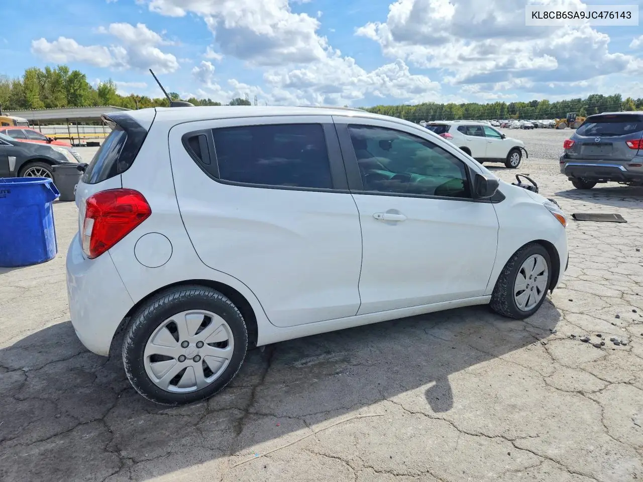 2018 CHEVROLET SPARK VIN KL8CB6SA9JC476143 — фото 3