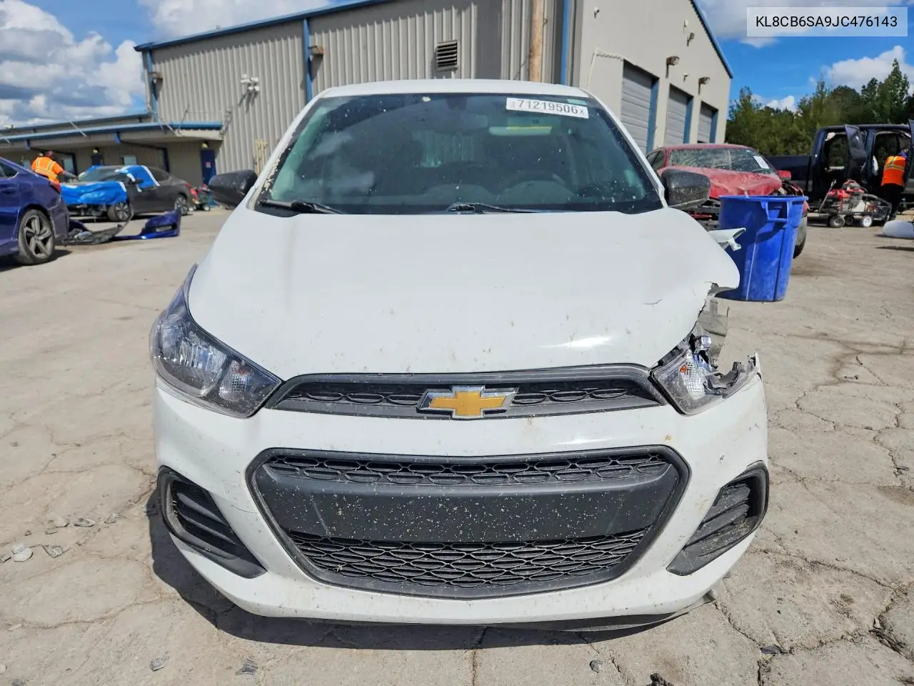 2018 CHEVROLET SPARK VIN KL8CB6SA9JC476143 — фото 5