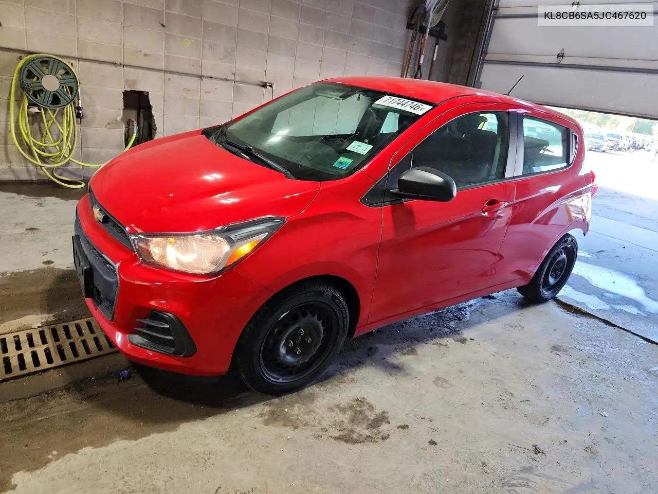 CHEVROLET SPARK 2018, VIN KL8CB6SA5JC467620