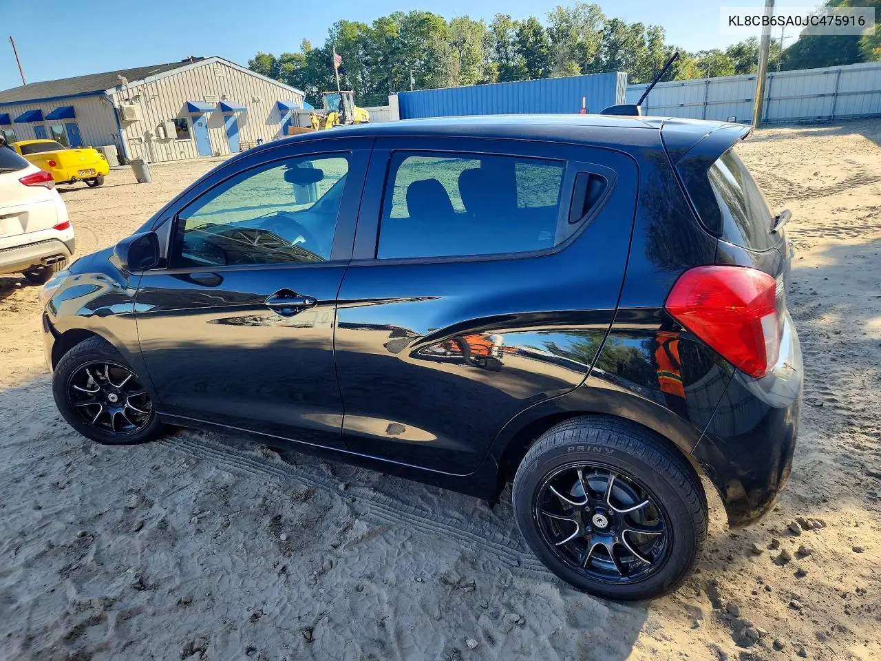 2018 CHEVROLET SPARK VIN KL8CB6SA0JC475916 — фото 2