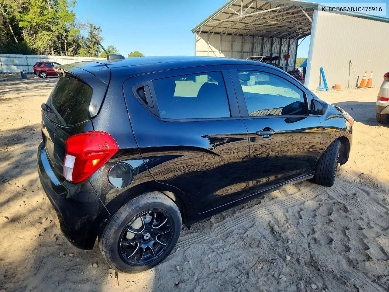 2018 CHEVROLET SPARK VIN KL8CB6SA0JC475916 — фото 3