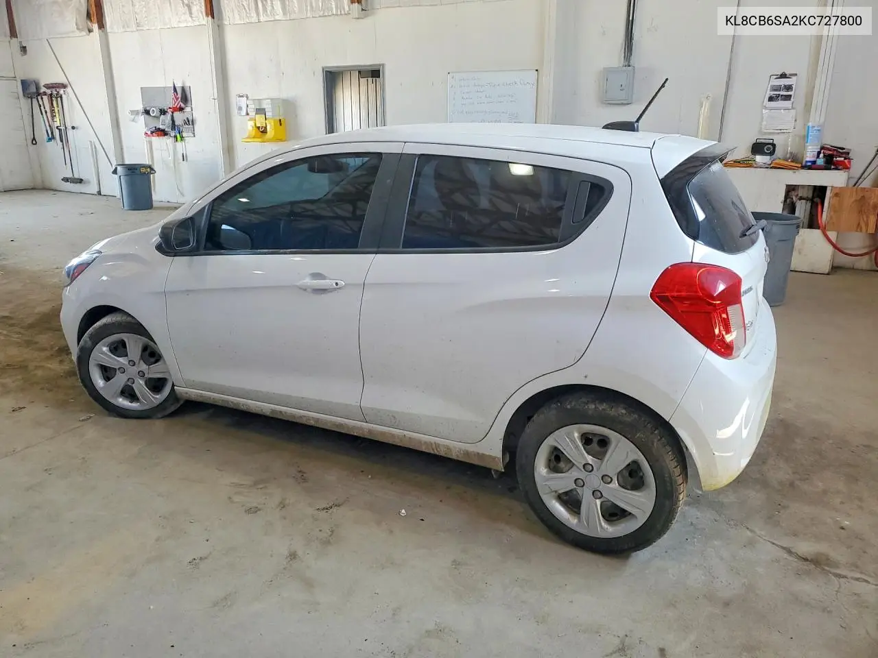 2019 CHEVROLET SPARK VIN KL8CB6SA2KC727800 — фото 2