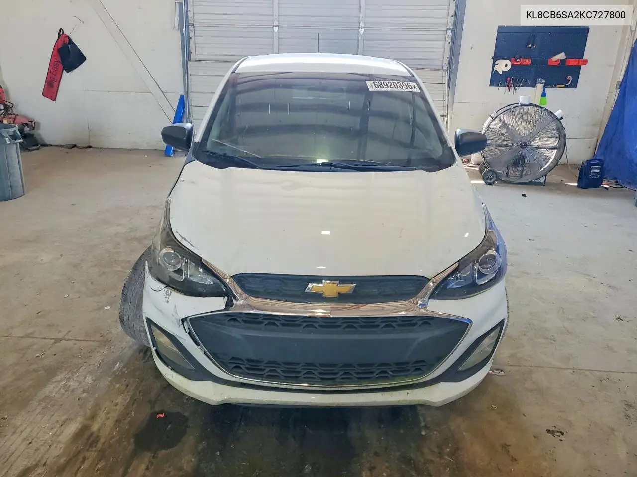 2019 CHEVROLET SPARK VIN KL8CB6SA2KC727800 — фото 5