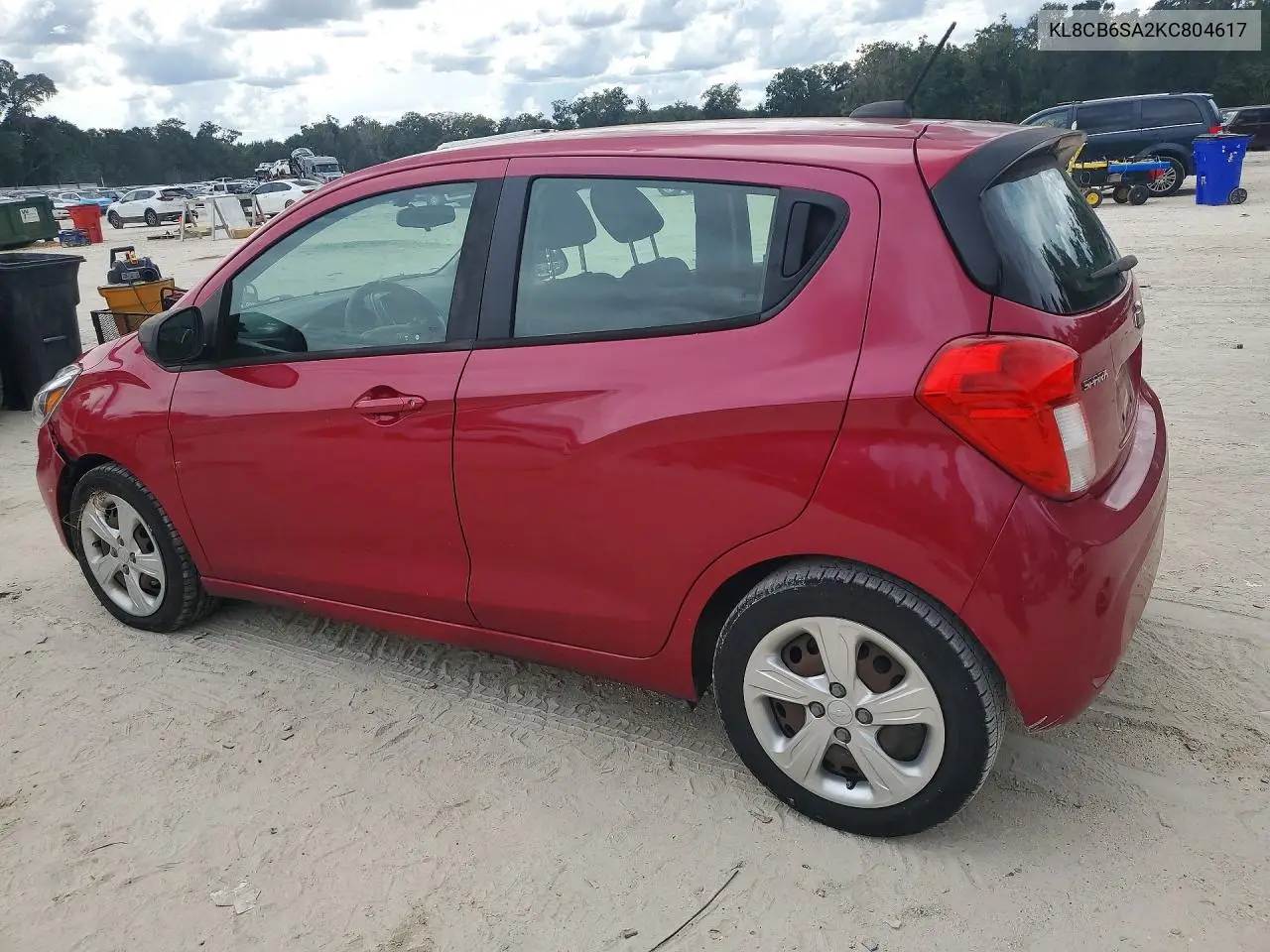2019 CHEVROLET SPARK VIN KL8CB6SA2KC804617 — фото 2