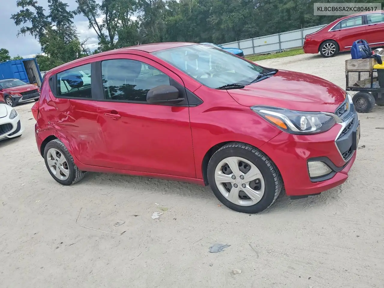 2019 CHEVROLET SPARK VIN KL8CB6SA2KC804617 — фото 4