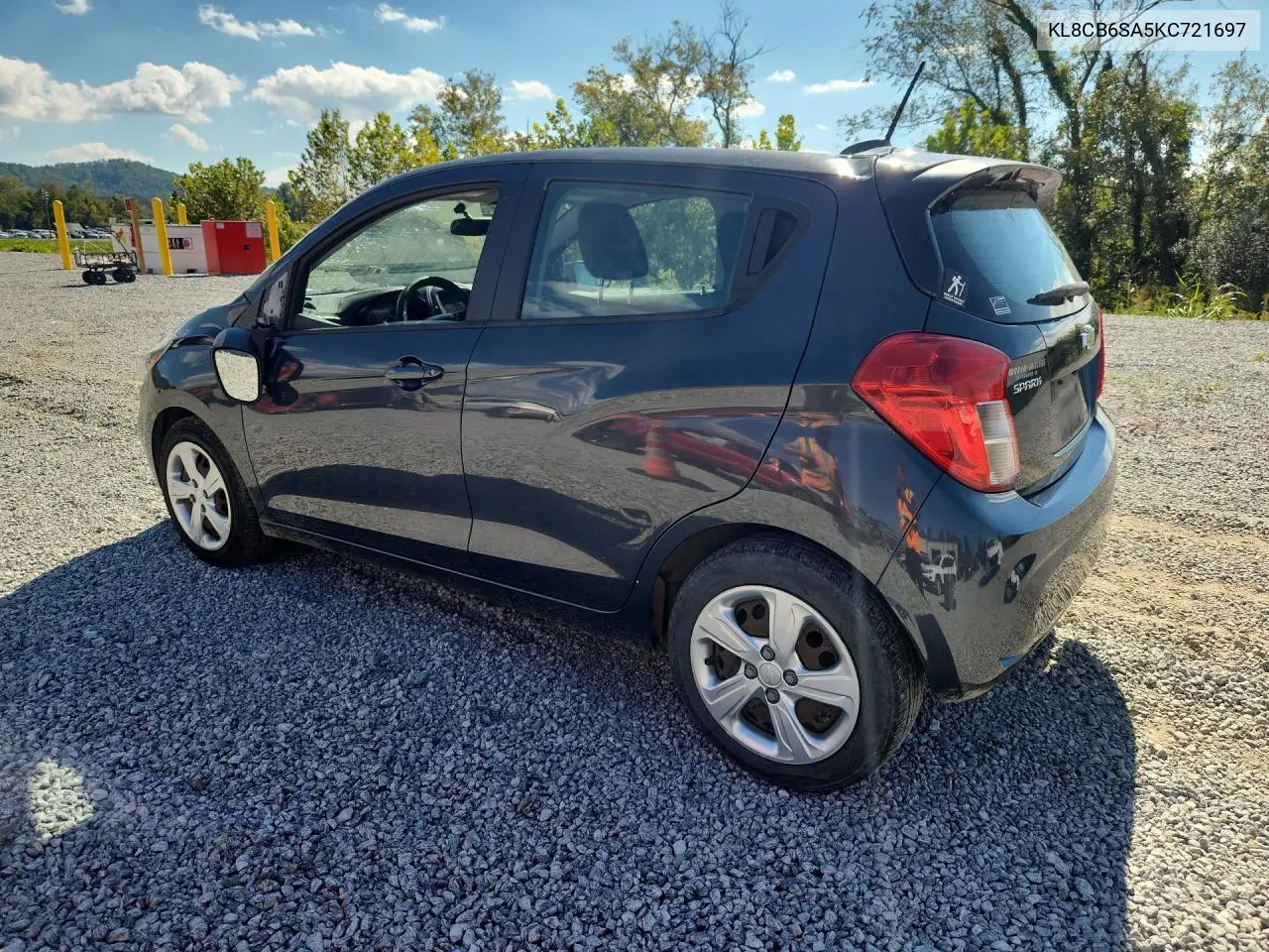 2019 CHEVROLET SPARK VIN KL8CB6SA5KC721697 — фото 2