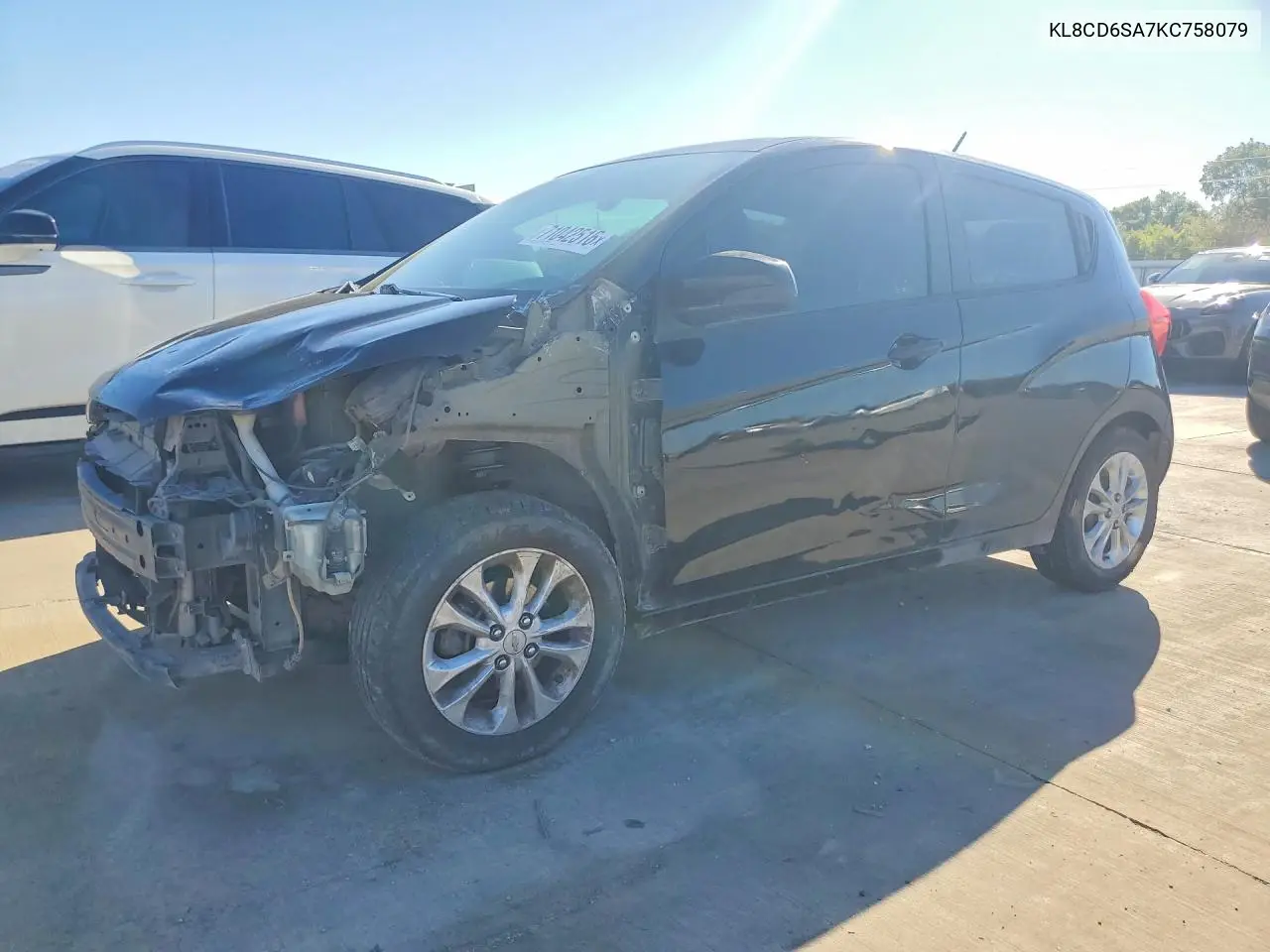 CHEVROLET SPARK 2019, VIN KL8CD6SA7KC758079