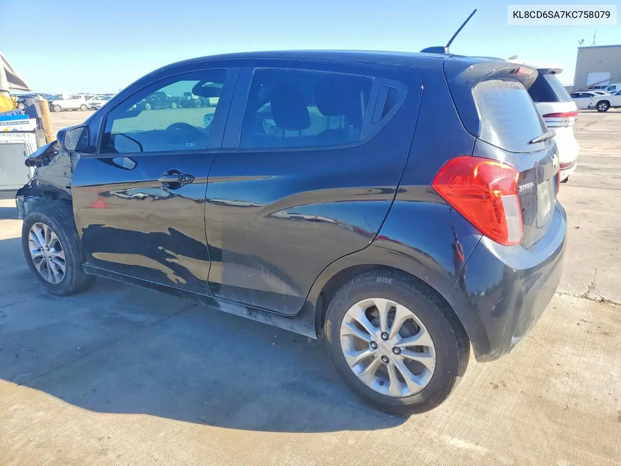 2019 CHEVROLET SPARK VIN KL8CD6SA7KC758079 — фото 2