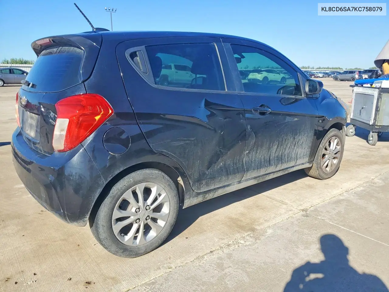 2019 CHEVROLET SPARK VIN KL8CD6SA7KC758079 — фото 3